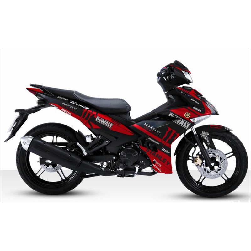 Sticker Variasi Mx King 150 - Decal Sticker Jupiter Mx King Full Body