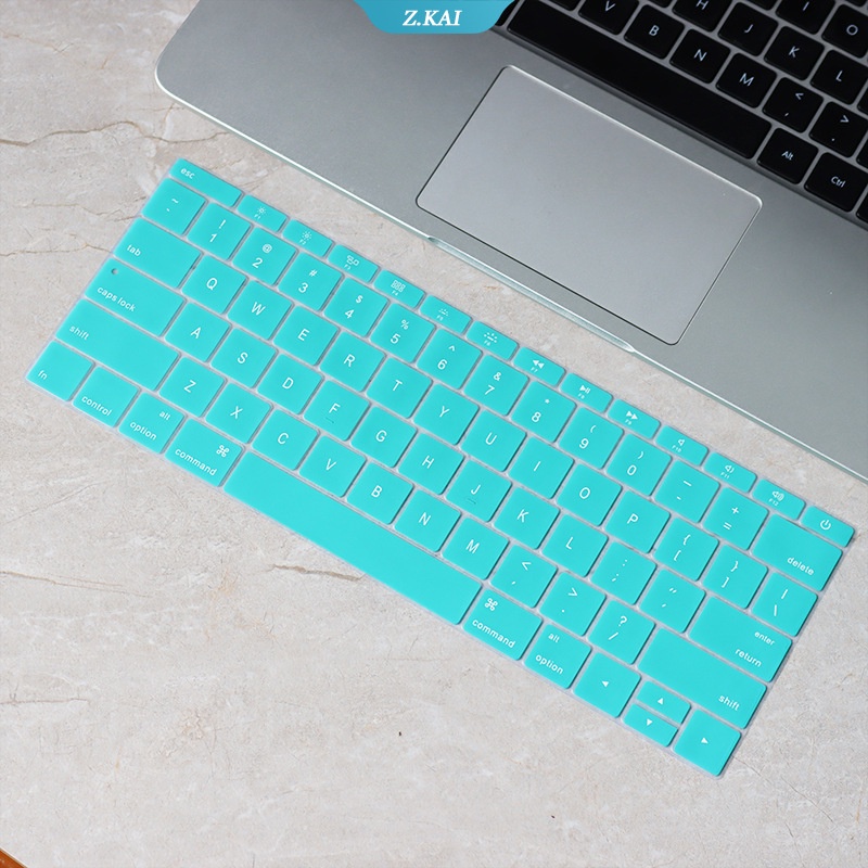 Skin Cover Pelindung Keyboard Komputer Bahan Silikon Anti Debu 12 &quot;Untuk A1708 A1534 A1931 A1708 A1988 (ZK)