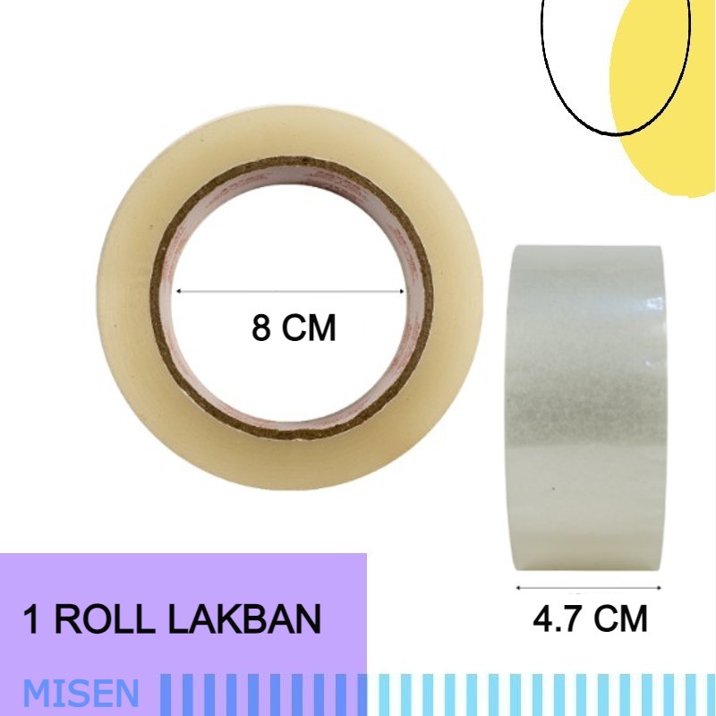 

Deskripsi LAKBAN BENING & COKELAT 2 inch 100 yard 48MM