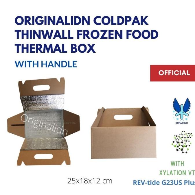 

Diskon Thermal Box Packaging Makanan Dengan Handle COLDPAK Originalidn Diskon