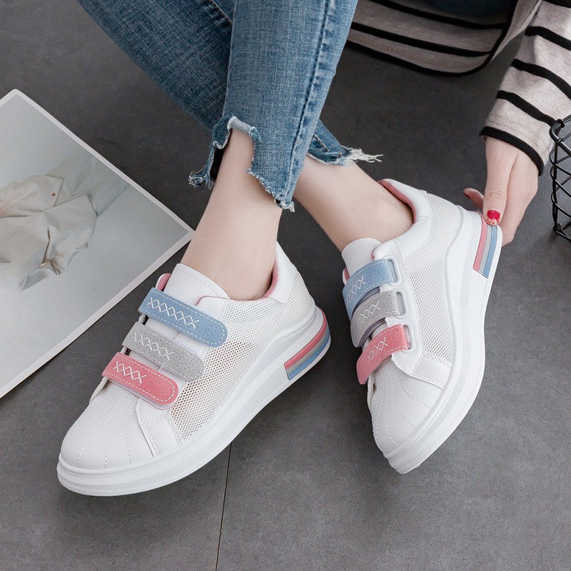 Sepatu Wanita  Warna  Putih Casual Breathable Shoes  Shopee 