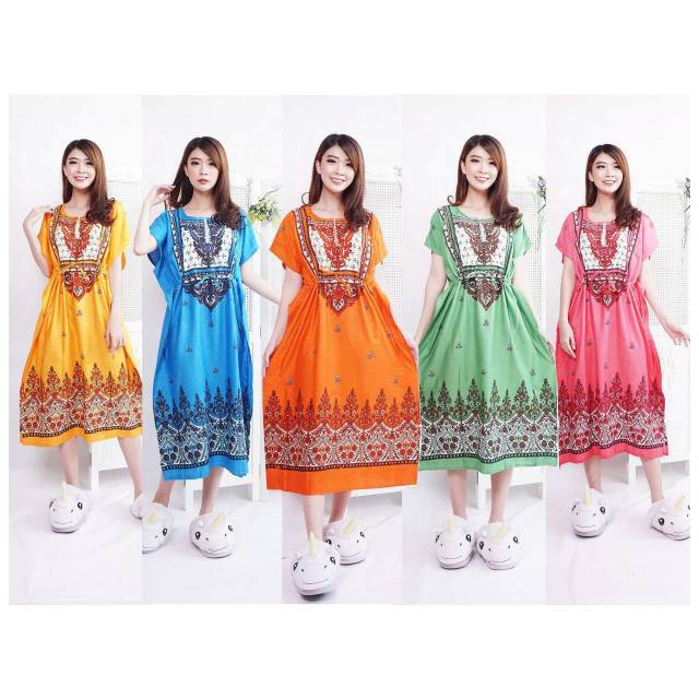 Daster lowo bunga jumbo ld120