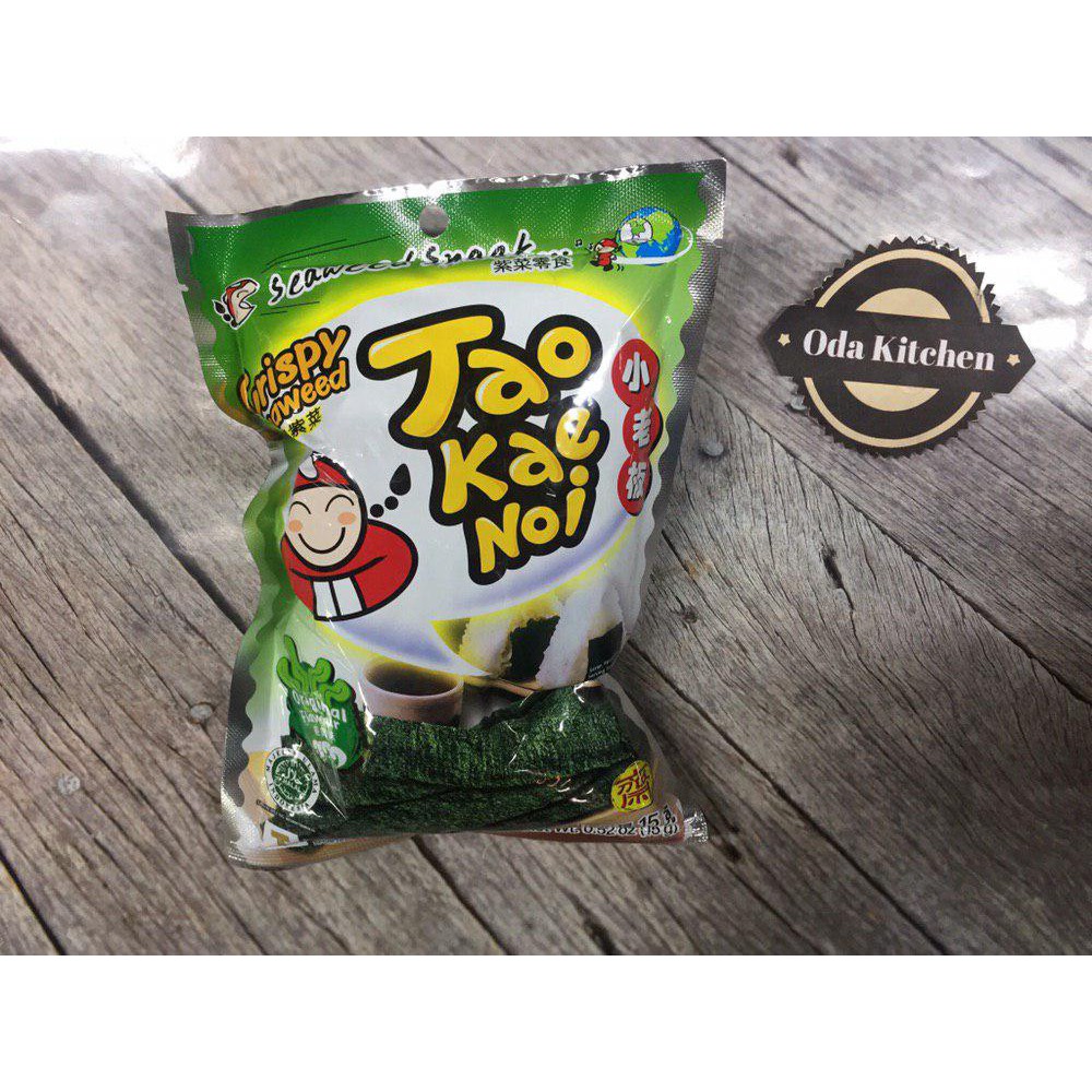 TAO KAE NOI CRISPY SEAWEED ORIGINAL PACK 15gr