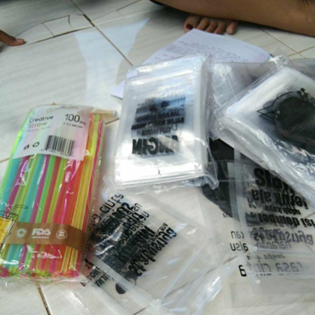 Standing Pouch Sablon 12x20