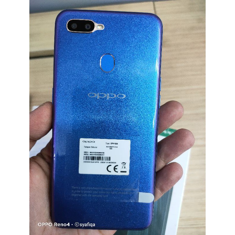 OPPO A5S 3/32 SECOND LIKE NEW