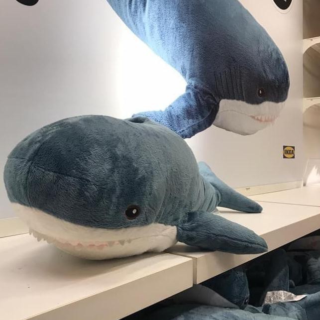 ikea shark doll