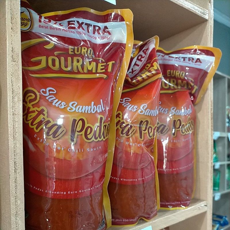 

Sambal Gourmet Extra pedas 1 KG