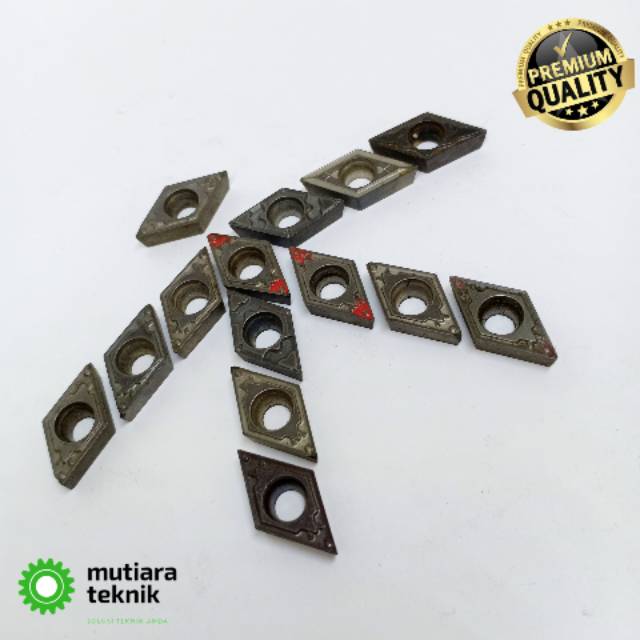 Insert Bubut DCMT 11 03 Mata Pisau Bubut DCMT11 Cermet