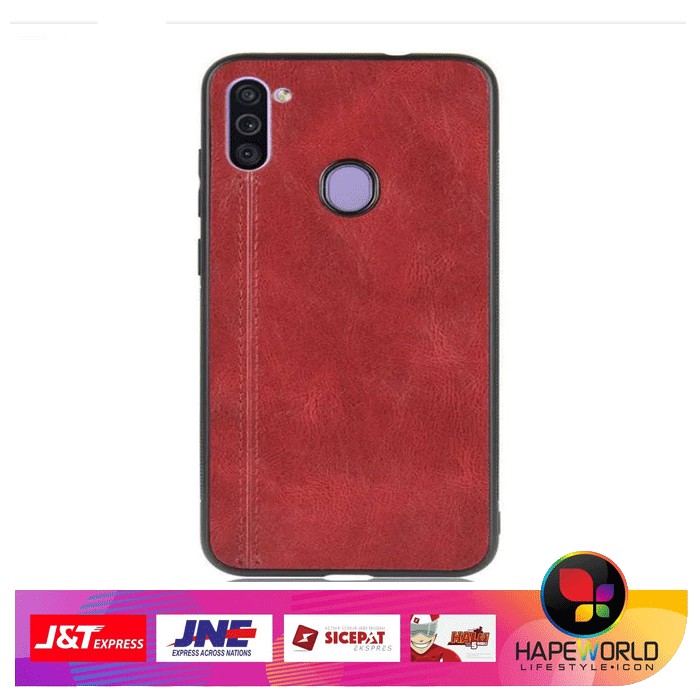 SAMSUNG GALAXY M11 LEATHER CASE - CASE ALCANTARA SAMSUNG M11