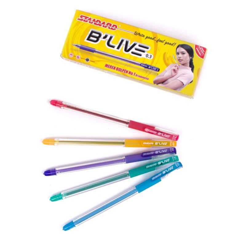 

Pulpen Standard B Live 0.3mm