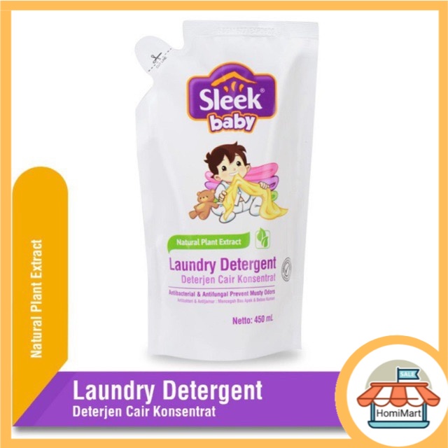 homimart I Sleek Baby Laundry Detergent Pouch 450ml 450 ml