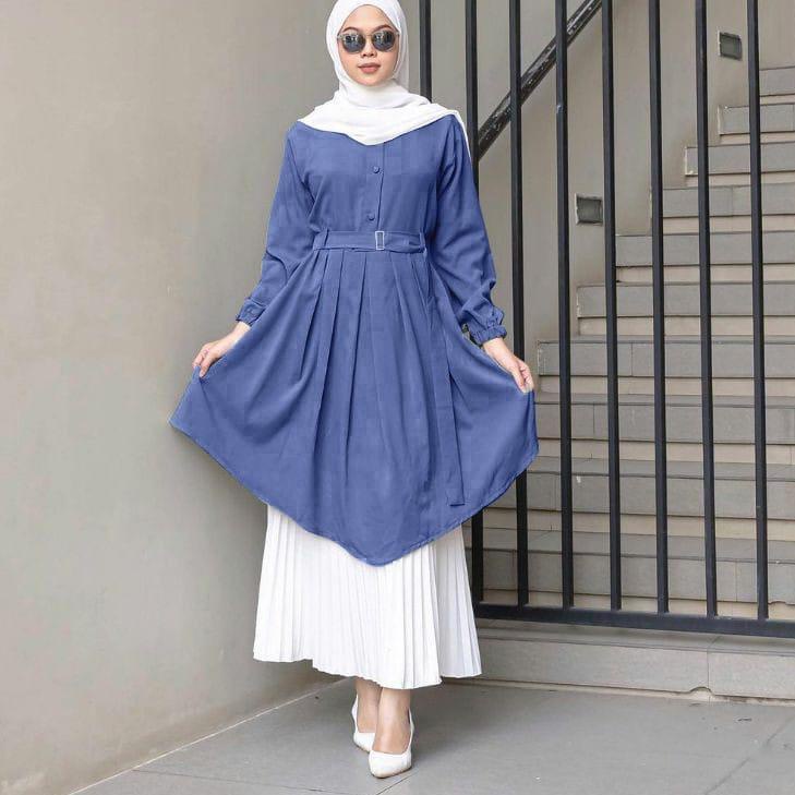Model Baru TUNIK ZUVIA / TUNIK NEDA / TUNIK SYARI / FASHION MUSLIMAH