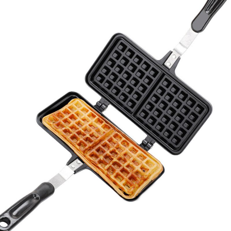 Cetakan kue Waffle Croffle Maker / Tempat buat Wafel Roti Donat Croissant Anti Lengket