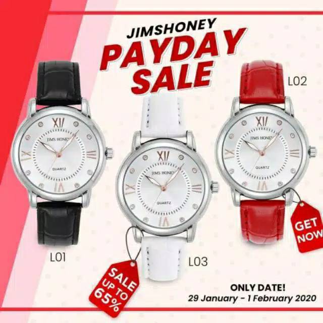 Jam tangan Best Seller Jims honey | Timepeace 8188