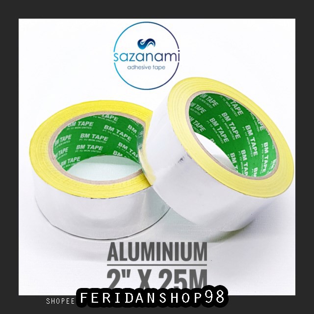 

BT367 LAKBAN ALUMUNIUM BM BEST TAPE 45 X 25M BY FERIDANSHOP98