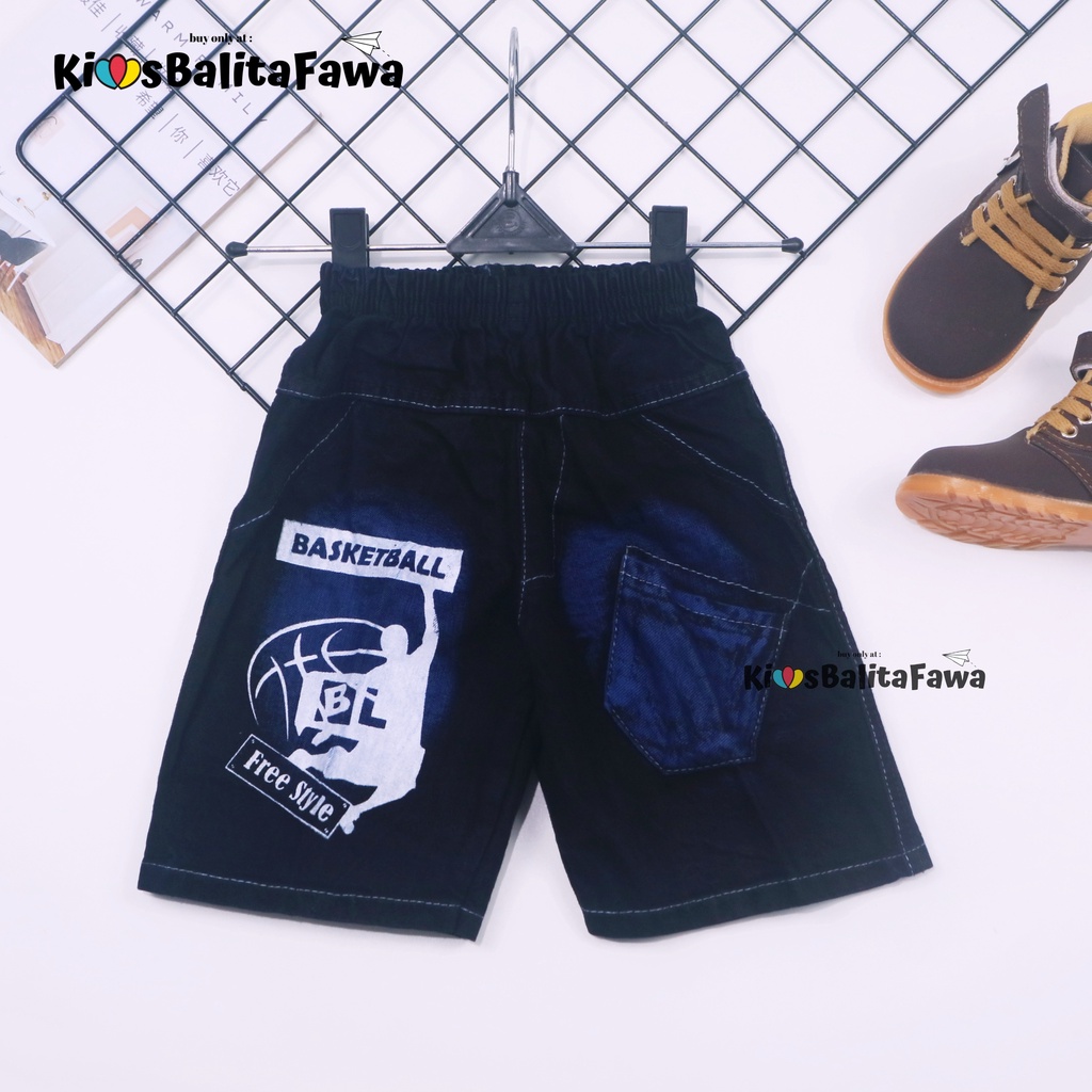 Celana Jeans Uk.3-5 Tahun / Jeans Levis Pendek Anak Laki Polos Pants Denim Murah Import Cowok