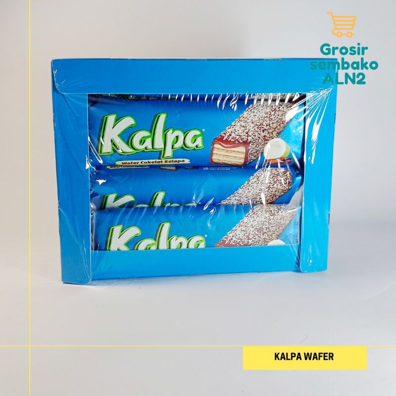 

Kalpa Wafer Coklat Kelapa 1 box @12 pcs