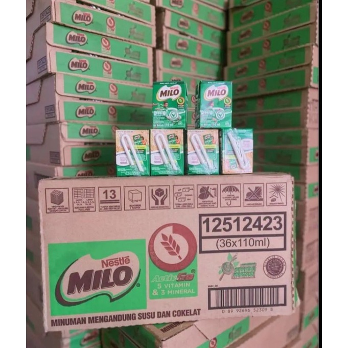 

susu Milo uht 110ml / susu kotak coklat