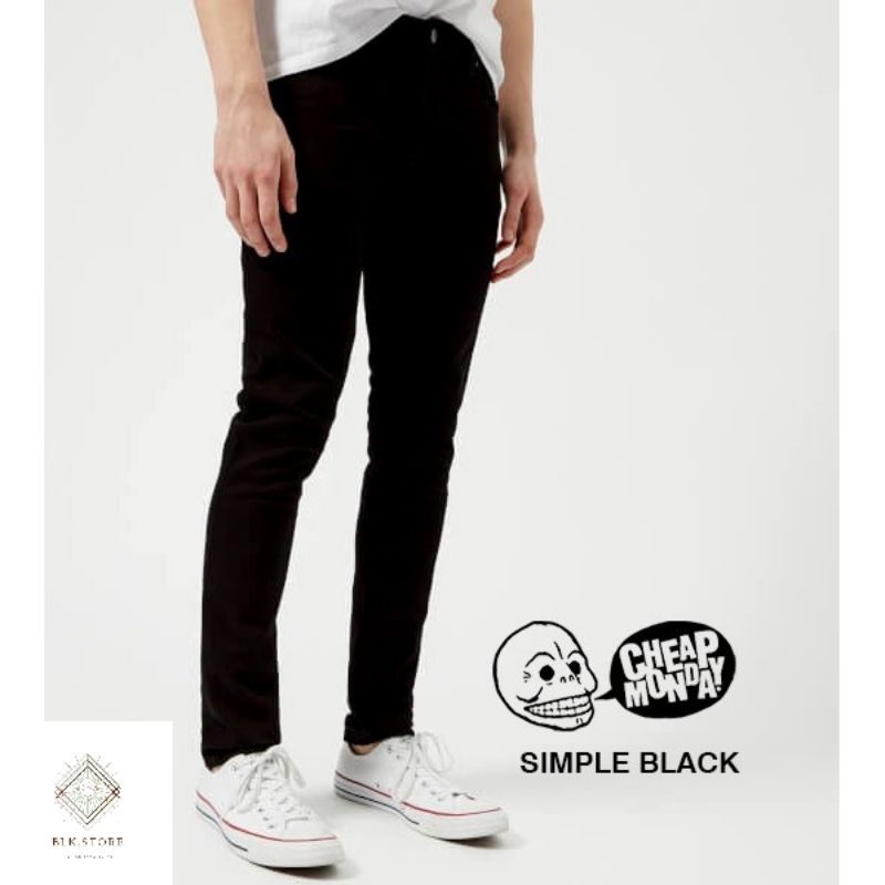 Celana Panjang Soft Jeans Cheap Monday Slim fit BM Original Murah Meriah