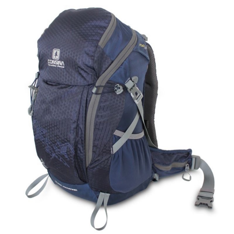 backpack consina black mountain navy