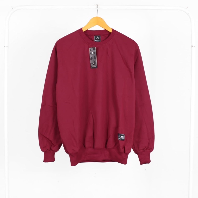 Sweater Crewneck Polos Switer Pria Sweatsirt Pria Wanita Termurah Size M-XXL