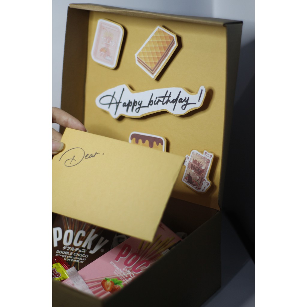 

GIFT BOX CUSTOM || SNACK BOX || KADO UNIK || KADO ULANG TAHUN