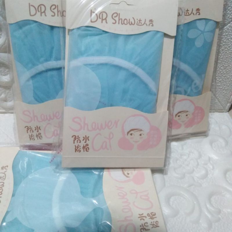 TOPI MANDI BAGUS - SHOWER CAP - PENUTUP KEPALA MANDI