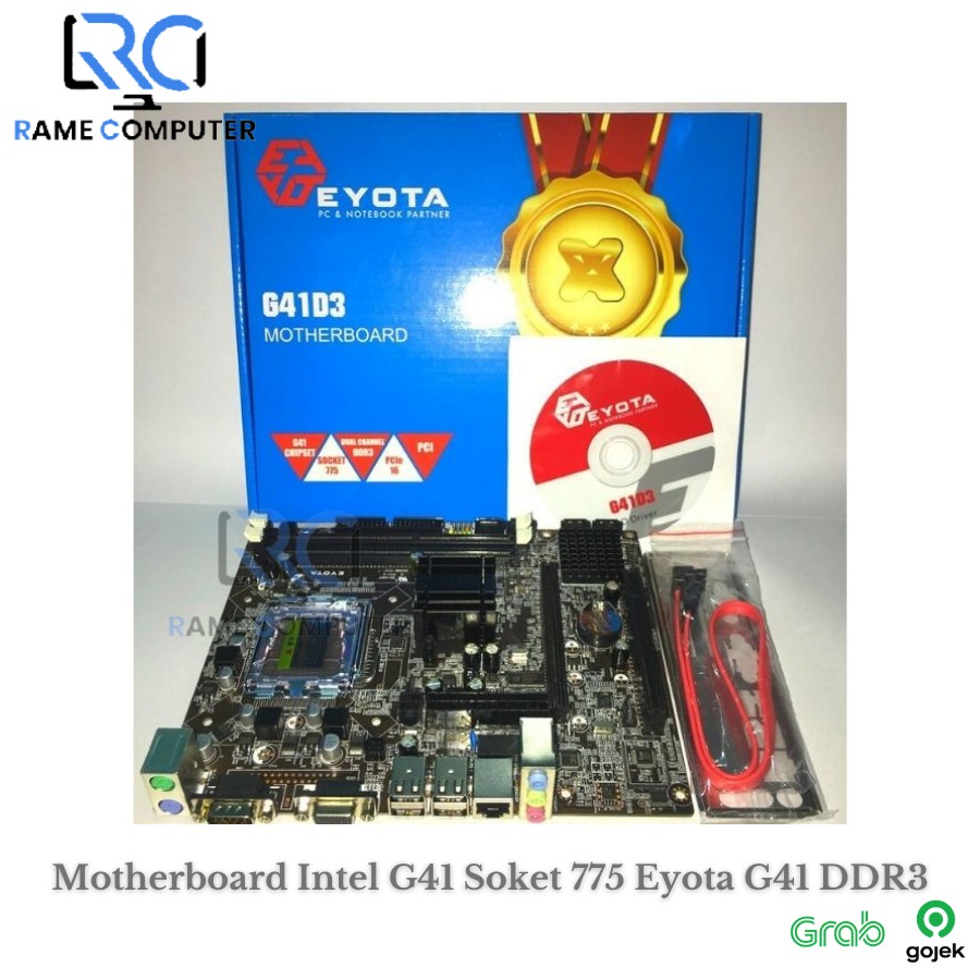 Motherboard Intel G41 Socket 775 Eyota G41 DDR3