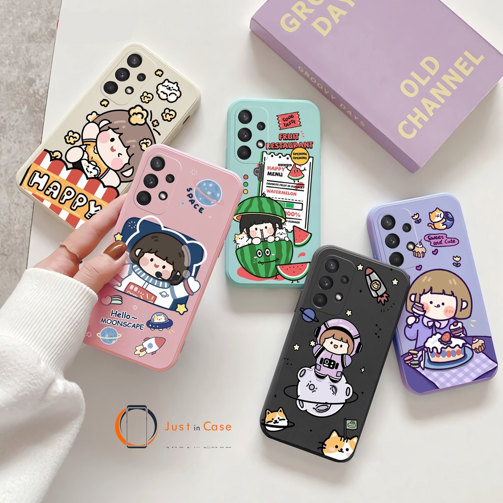 Softcase Macaron Roro TPU (UV06) Samsung A32 45 5G A13 A23 A33 A53 A73 A52 A52S A72 A22 4G A22 5G A12 M12 A02S A03S A03 CORE A71 A51 A10 M10 A11 M11 A20 A30 A30S A50 A50S A21S A20S LUCU