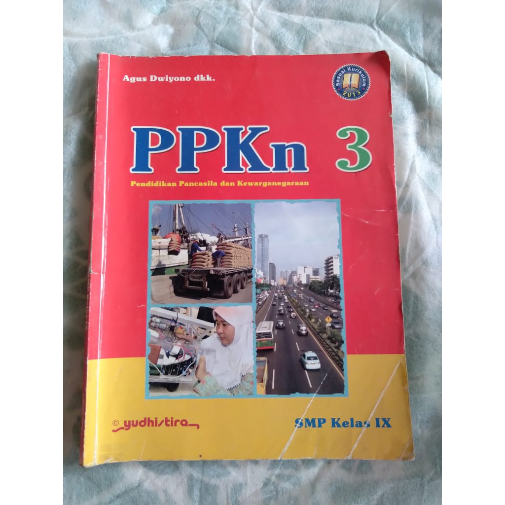 Jual Buku PPKn SMP Kelas 9 Kurikulum 2013 Yudhistira | Shopee Indonesia