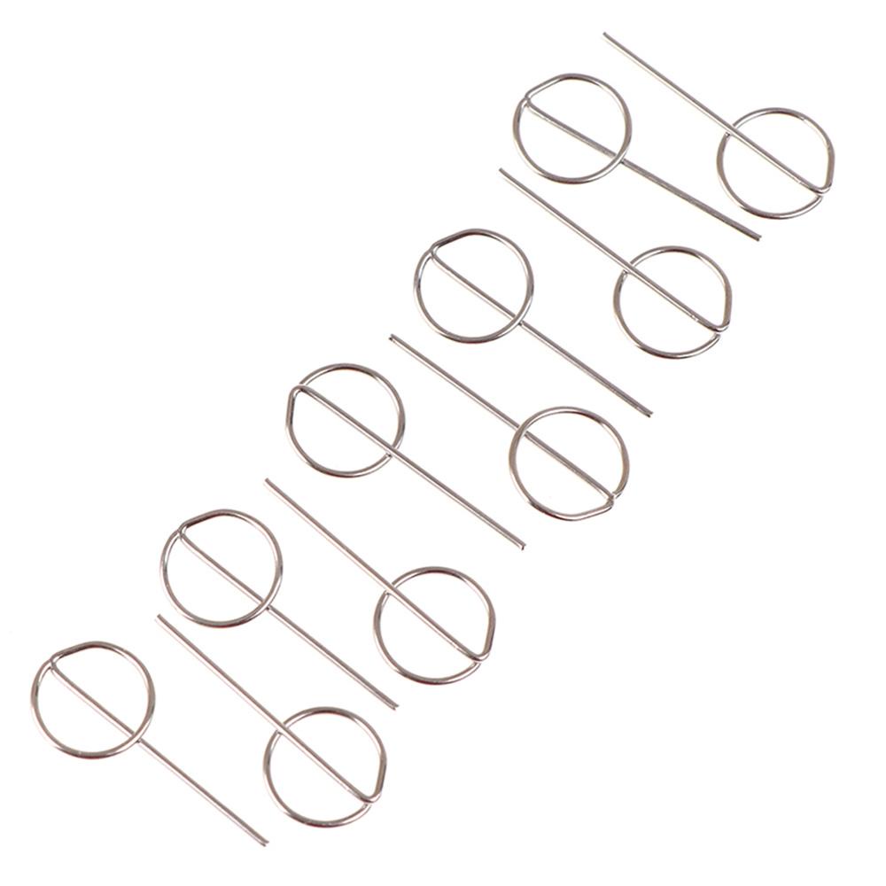 AUGUSTINA Sim Card Tray Ejector Universal 10pcs /pack Alat Kunci Telepon Pin Ejecting Phone Use Tools Pin Kartu Pelepas Smartphone