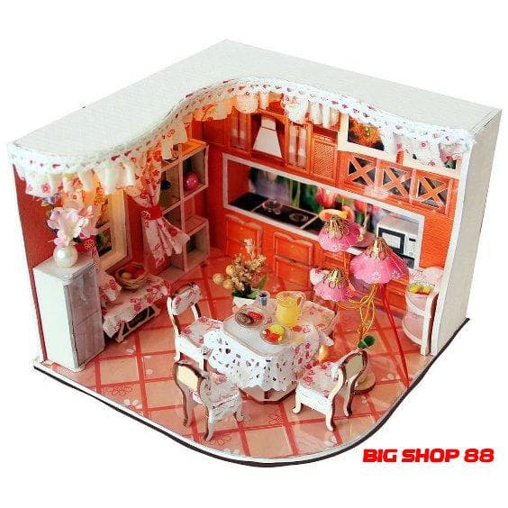 MINIATUR DIY MINIATURE DIY RUMAH MINIATUR DOLLHOUSE 3D RUMAH BONEKA BM-531