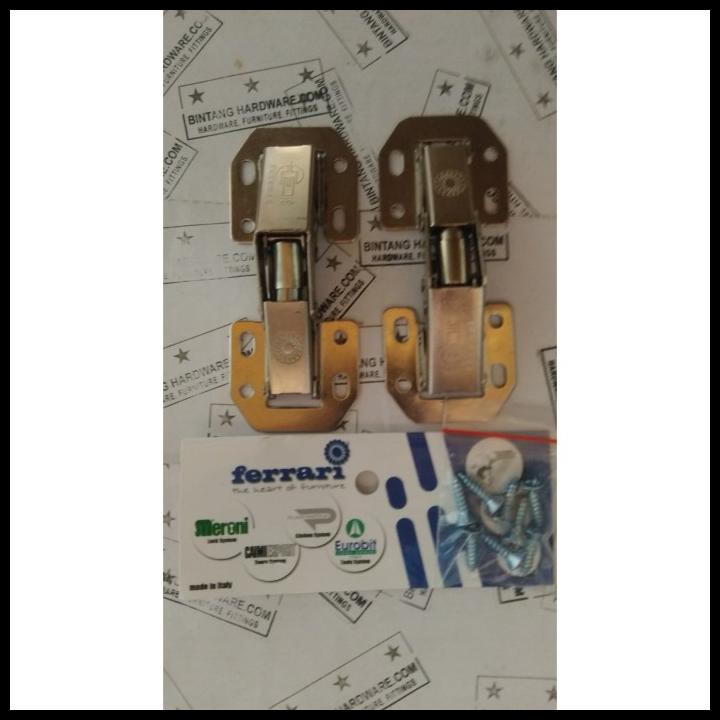 Engsel Kodok Ferrari Sepasang 2 Buah Biasa Nggak Slow Motion Hidrolik