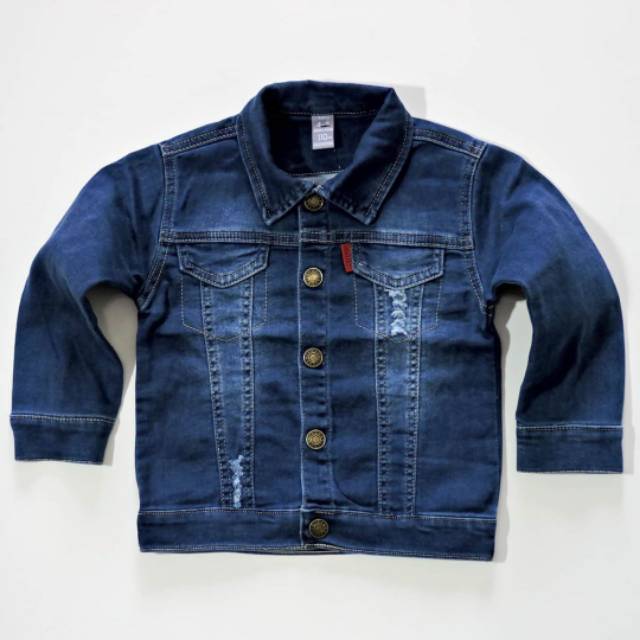 JJ4 - JAKET DENIM JEANS ANAK IMPORT PREMIUM CLASS BOY JACKET JEANS (PREMIUM IMPORT)