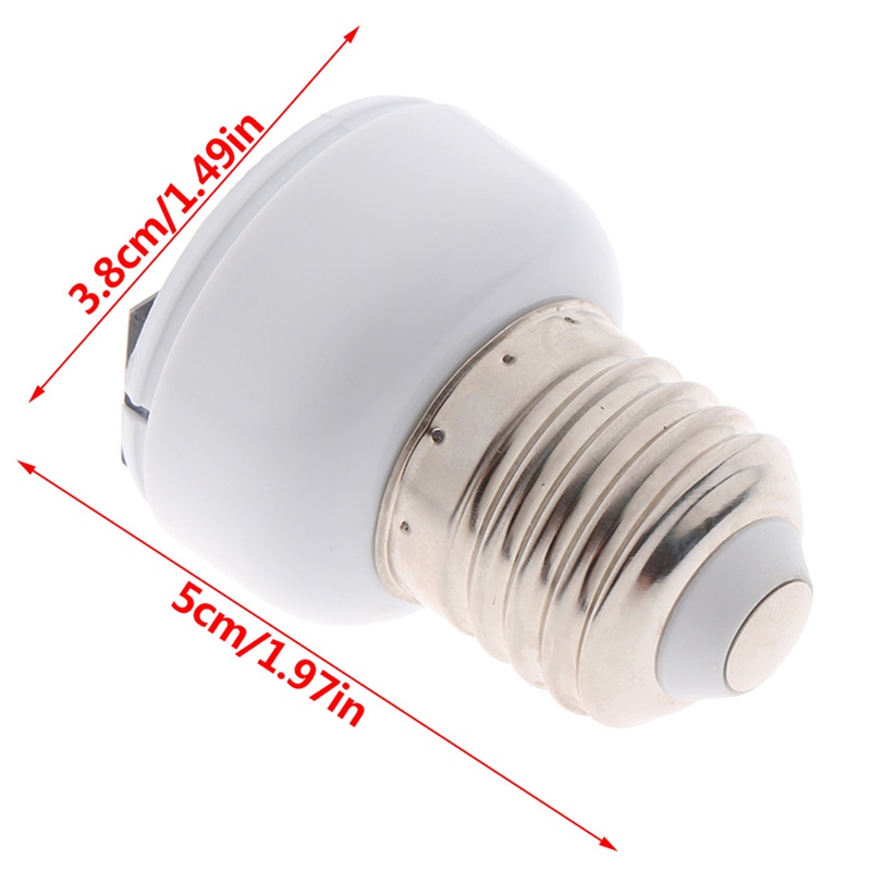 {LUCKID}1PC E27 Screw Socket Lamp Light Holder Bulb Convert To Power Female Outlet