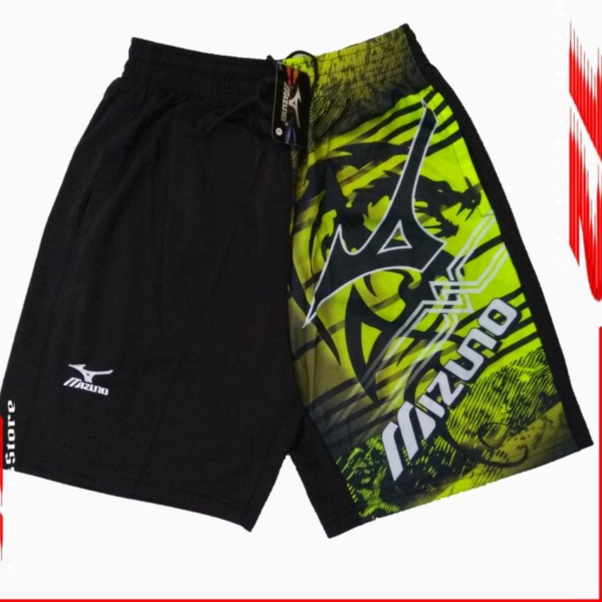 {ET.25Au22g} Paket 4pcs Kolor Pria Dewasa Mizuno Murah Tebal Celana Pendek Olahraga Distro Sport Spo