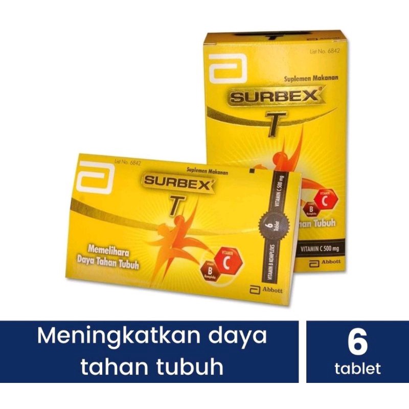 Jual Surbex T 6 Tablet | Shopee Indonesia