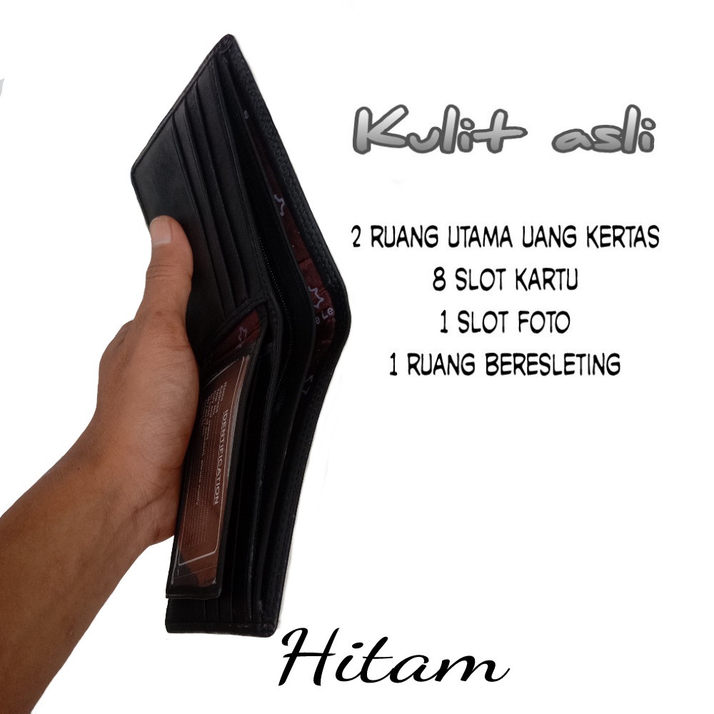 PROMO Dompet Kulit Pria 100% ORIGINAL Kulit Asli Garut