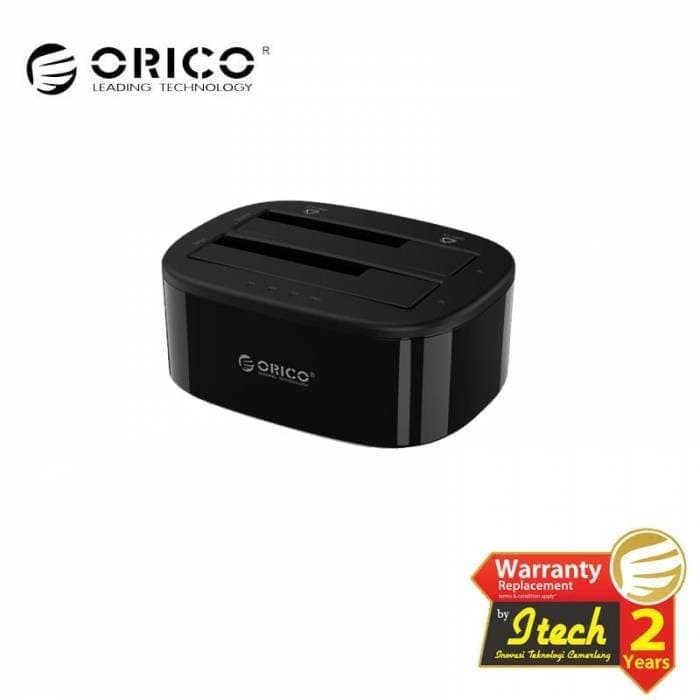 ORICO 6228US3C 2.5 3.5 inch Dual Bay USB 3.0 Clone Hard Drive Dock