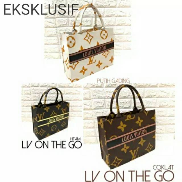 TAS lLV ON THE GO/ TAS WANITA/ FASHION WANITA/ REAL PIC