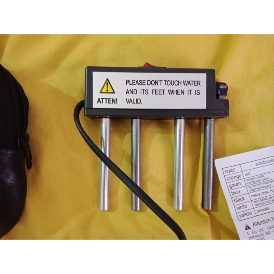 

Water Electrolyzer Kandungan Air Free Pouch Hitam