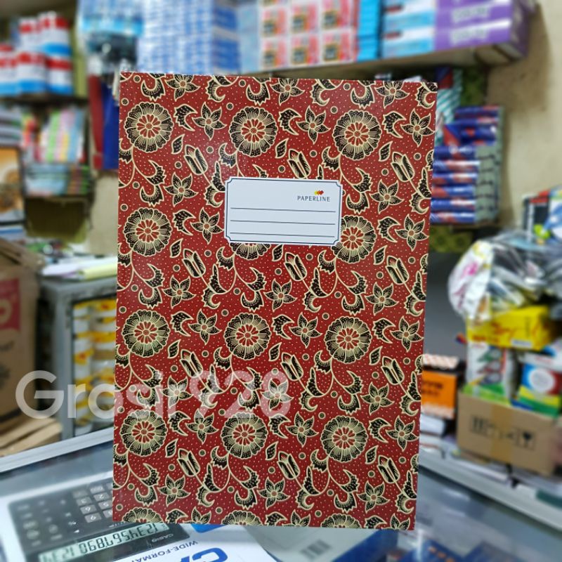 

Buku Akuntansi / Log Book / Folio Hard Cover Paperline 200 lbr