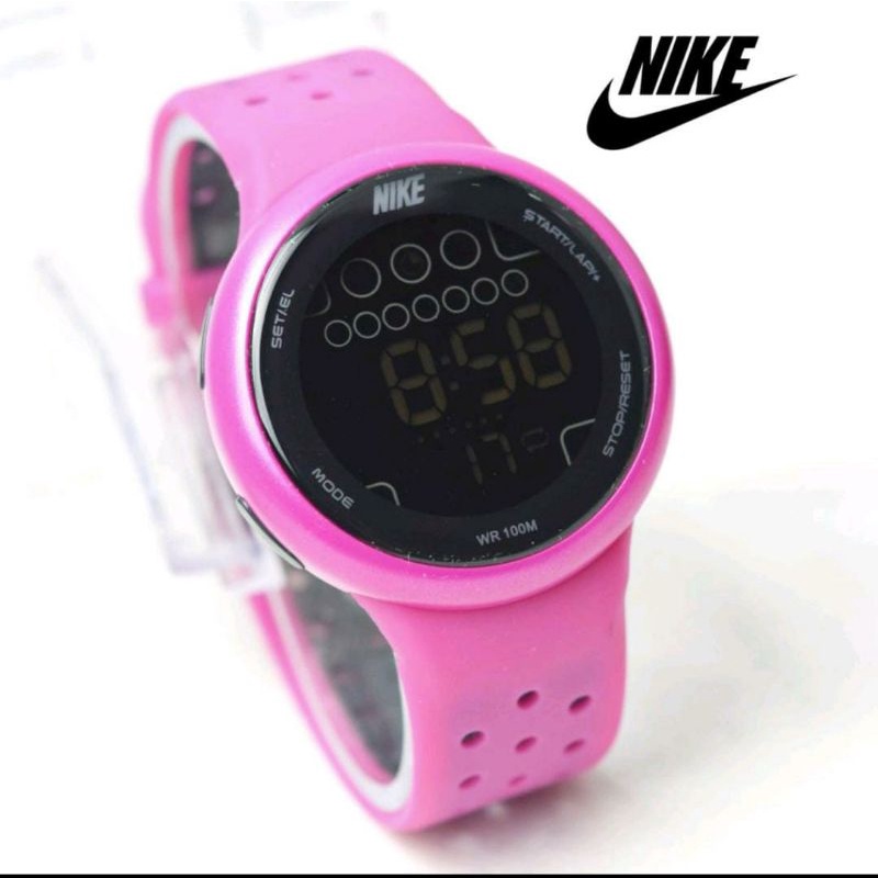 TRENDINGGGGGG!!!Jam Tangan Bulat Jam Tangan Digital Jam Tangan Rubber Anti Air Unisex Bisa COD