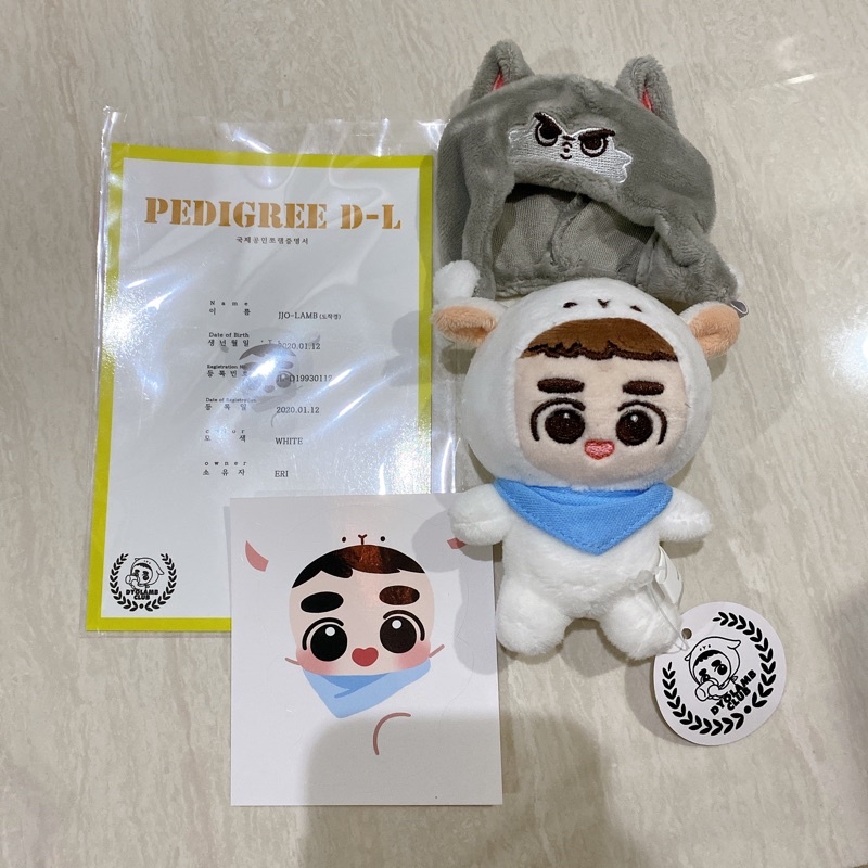 [NEW] official dyolamb 10cm EXO D.O. doh Kyungsoo fansite doll