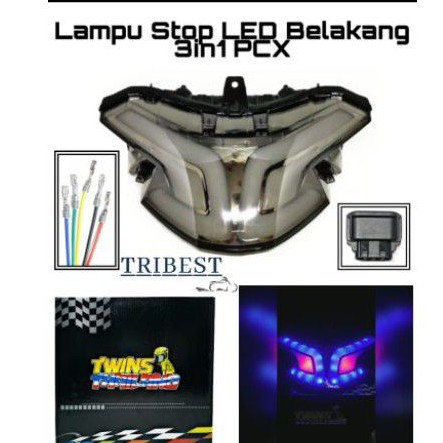 LAMPU STOP LED PCX 150 PCX LED VARIASI