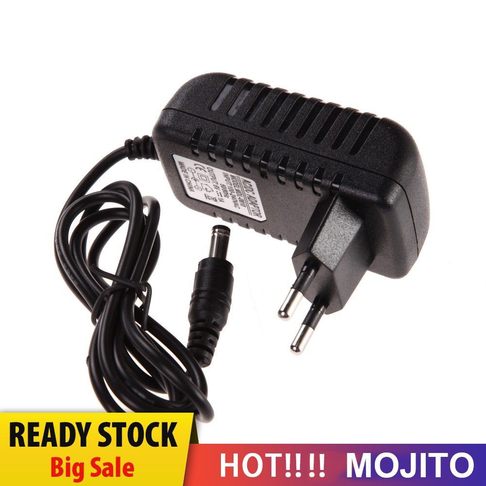 MOJITO AC 100-240V Converter Adapter DC 5.5 x 2.5MM 6V 1A 1000mA Charger EU Plug