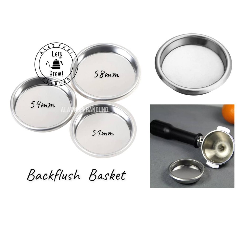 Blackflush Basket for Portafilter 51mm,54mm,58mm / Basket Portafilter