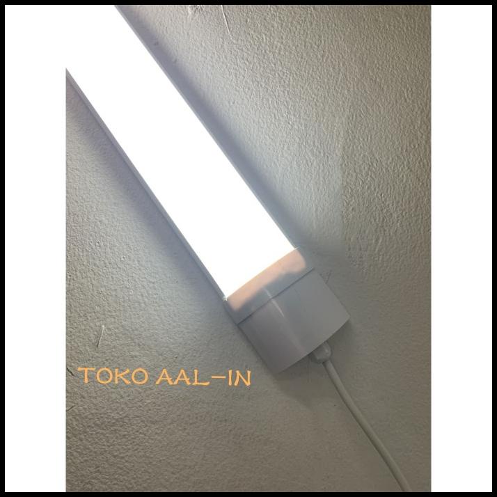 Kap Lampu Tl Led Waterproof 36 Watt Putih Ip65 Outdoor