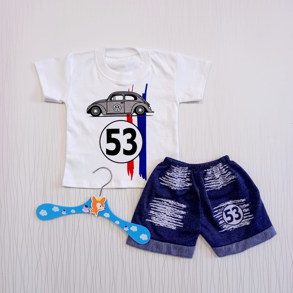 Setelan Oblong Anak 0-18 Bulan / Setelan Anak Katun / Setelan Anak Cowok / Baju Anak / Baby Alicia