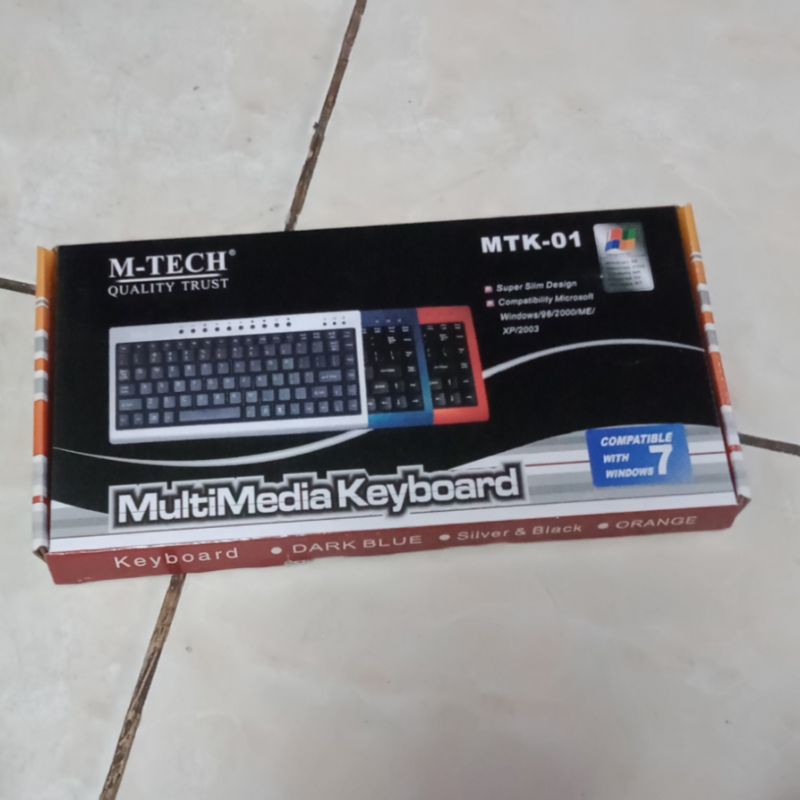 ACM 089 M-Tech MTK-01 Multimedia Keyboard Wired USB Mini